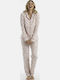 Infiore Winter Women's Pyjama Set Red