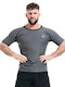 RDX Bărbați Cu mânecă scurtă Tricou RDX-ST-M1-GY pentru Box Gri