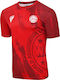 RDX Herren Kurzärmlig T-Shirt RDX-WTP-T1-RD für Kickboxen Rot