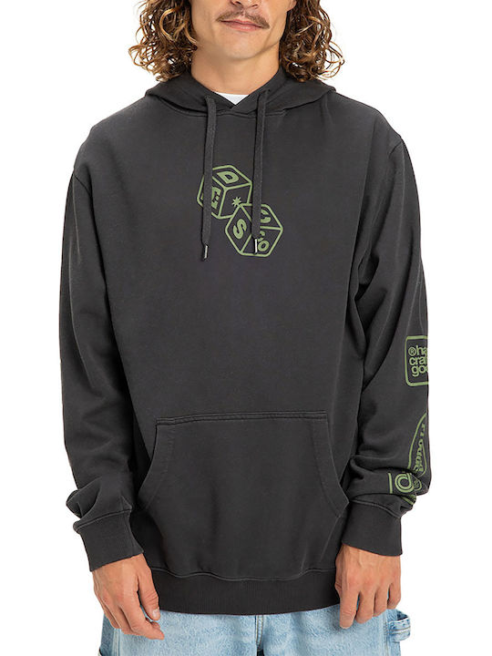 Hi Rolling Sweatshirt mit Kapuze Schwarz