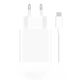 Technovo с USB-C порт и кабел USB-C - USB-C 20W Бял (TN-F032)