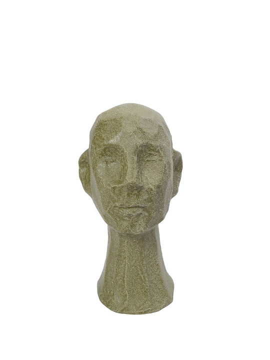 Espiel Κεφαλι Keramik Grün 11x21,7cm Packung 3 Stücke