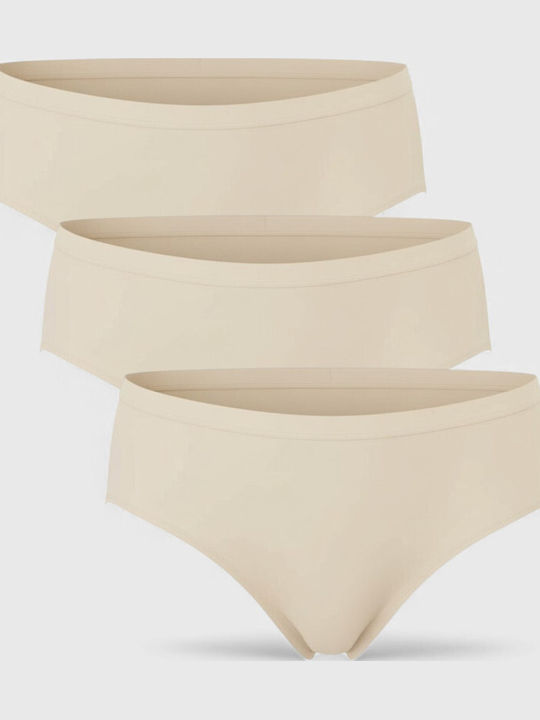 Nina Club Βαμβακερά Γυναικεία Slip 3Pack χωρίς ...