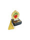 Kalliopi Silver Handmade Tabletop Lucky Charm Pomegranate Black made of Stone 2026 5x8cm 1pcs
