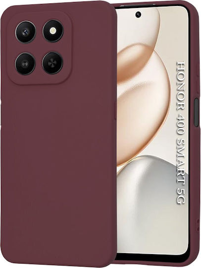 Techsuit Softflex Umschlag Rückseite Silikon Lila (Honor 400)