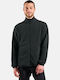 Essentials Herren Fleecejacke Schwarz