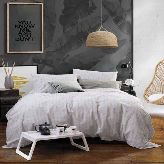 Rythmos Arrow Σετ Μονό Grey 160x240cm 3τμχ Rythmos Arrow Σετ Μονό Grey 160x240cm 3τμχ