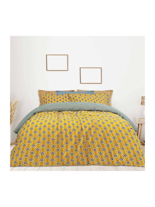 Das Home Line Κουβερλί Μονό Κίτρινο 160x240cm