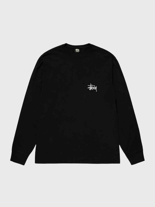 Stussy Kurzarm T-Shirt Schwarz