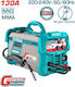 Total Welding Machine Inverter FCAW / MAG / MIG / MMA with Maximum Welding Current 130A and Duty Cycle 40%