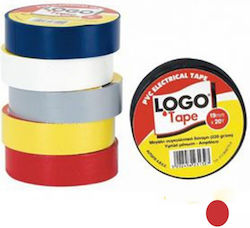Logo PVC Red Μονωτική Ταινία PVC 10τμχ Κόκκινη