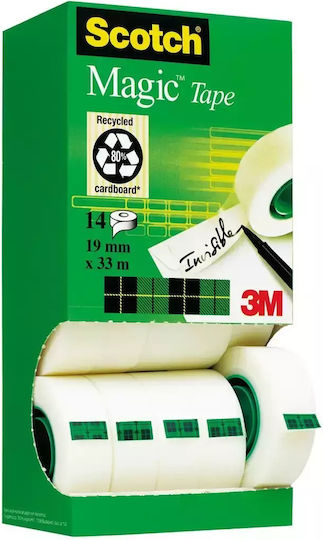 Scotch Insulation Tape 19mm x 33m Transparent