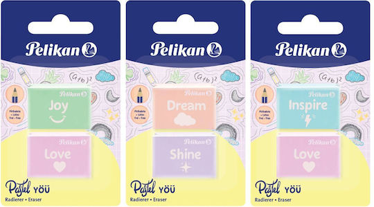 Pelikan Σετ Γόμες για Μολύβι Pastel 2τμχ