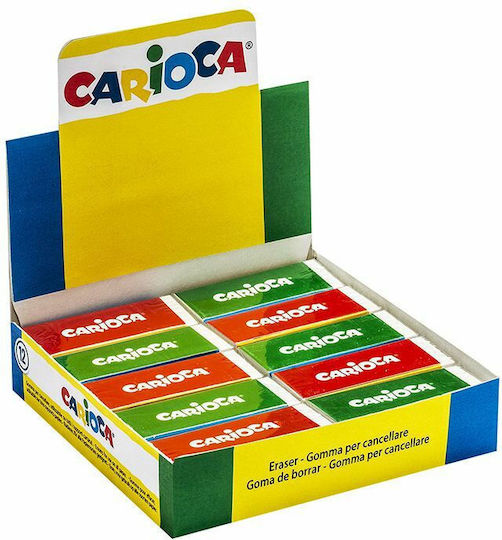 Carioca Γόμα για Μολύβι 40/50 20τμχ Λευκή
