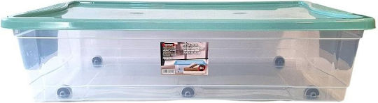 Next 504412 Kunststoff Aufbewahrungsbox mit Rollen und Deckel 19.4cm 3Stück