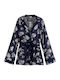 Scotch & Soda Festive Pyjama Women's Blazer Peacoat