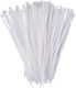 EL-Tech Plastic Cable Tie x140mm in White Color (1 piece) 133-291403050