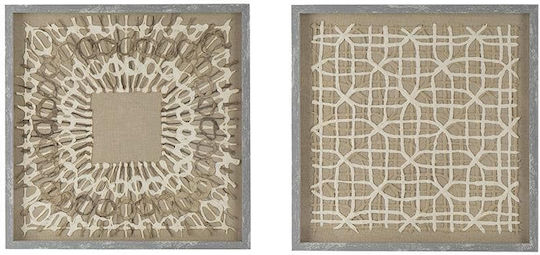 Artekko Τοίχου Mosaic 60x3x60cm
