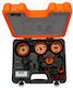 Bahco Diamond Hole Saw Set Set of Bi-metal Holesaws Sandflex