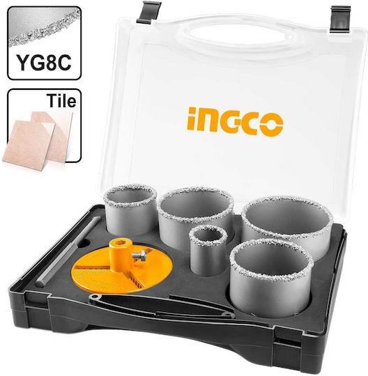 Ingco Diamond Broach Cutter for Metal, Firebrick, Tile and Plastic 1500gr