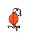 AGC Ball Toy Dog 9εκ. Orange 1pcs