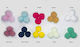 Pom Pom Handwerk Hellblau