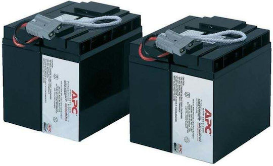 APC Replacement Cartridge 55 Μπαταρία UPS με Χωρητικότητα 18Ah και Τάση 12V 2τμχ