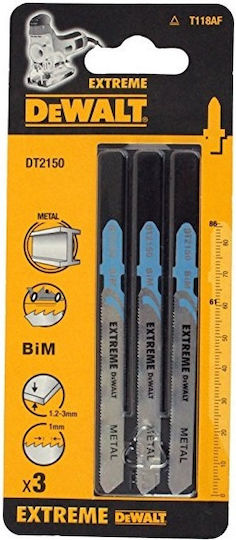 DEWALT DT2150 Λάμες για Μέταλλο 3τμχ