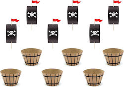 PartyDeco Decorațiuni Dulciuri Pentru Petreceri 12 Bucăți