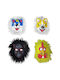 Carnival Mask Full Face 12pcs