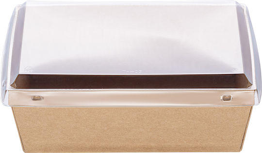 Intertan Σετ 25 Χάρτινα Κουτιά Τροφίμων Kraft 20x14x5εκ.