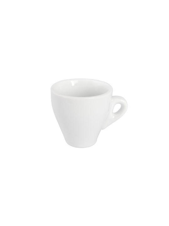 Oriana Ferelli Set of Cups Coffee Porcelain White 6pcs