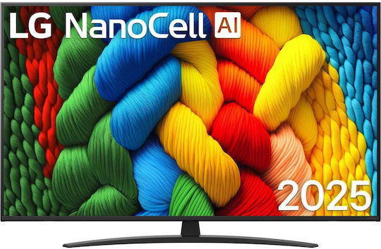 LG Smart Fernseher 75" 4K UHD LED NanoCell AI NANO81 HDR (2025)