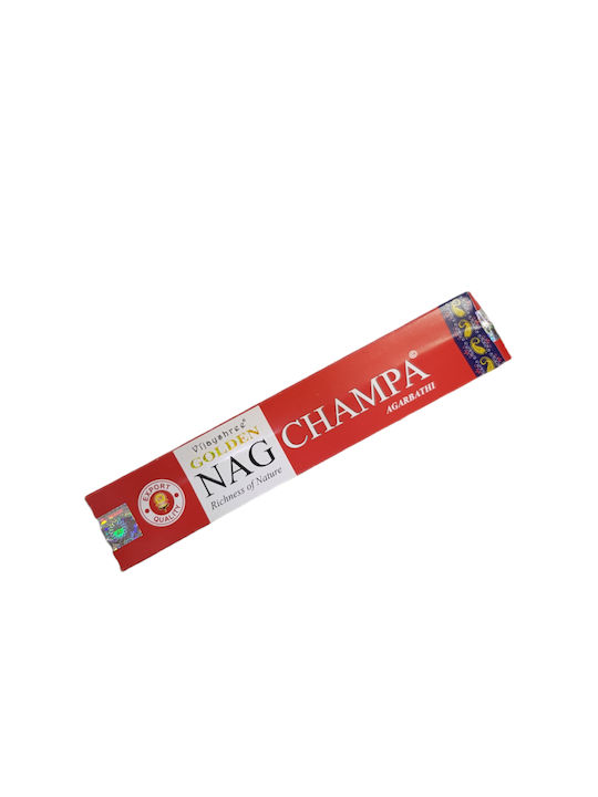 Στικ Vijayshree Golden Nag Champa Incense Sticks 15 Τεμάχια