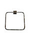 Art 2031 Chrom Metallischer Ring Handtuchhalter