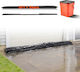Flood Barrier Vevor Pack of 10 Flood Bags 1530 X 210 Mm Reusable Barrier Water Absorbent Activated Water Bags Sandless Blocking Bags Flood Prevention Basement Garage P