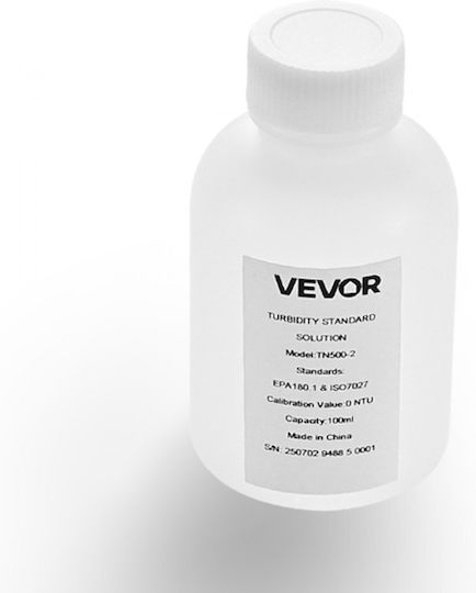 Soluție De Calibrare A Turbidității Vevor 0 Ntu Capacitate 100 Ml Model De Reumplere A Soluției De Turbiditate Turbidimetru Abatere Zero Concentrație Stabilă Pregătită De Utilizare Alb Lumină Roșie