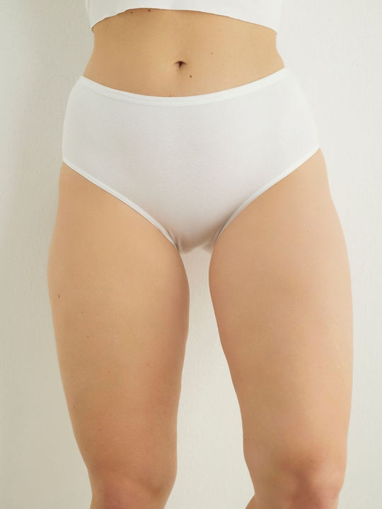 Sexen Talie înaltă Femeie Slip White