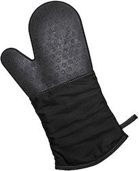 LURCH Oven Mitt Silicone Black 1pcs