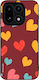 Sonique Heart Series OnePlus 15 5G Burgundische...