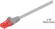Microconnect U/UTP Кат.6 (Gigabit) Мрежов Кабел Ethernet 5м Сив 10 Бройки