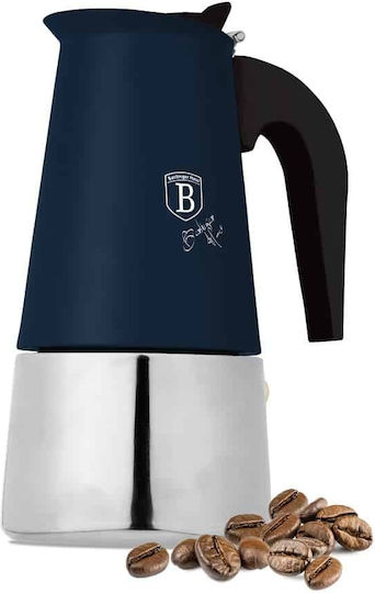 Berlinger Haus Μπρίκι Espresso 6cups Inox Ασημί