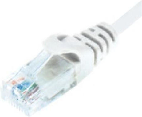 U/UTP Cat.6 Gigabit Network Cable Ethernet 3m White 5 Pieces