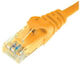 U/UTP Cat.6 Gigabit Network Cable Ethernet 1m Yellow 10 Pieces