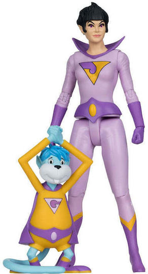 Dc Retro Super Friends Actionfigur Jayna & Gleek Rote Platin Edition 15 Cm