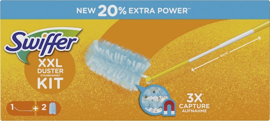 Swiffer Xxl Feather Duster with Handle & Spare Parts 2 Pieces