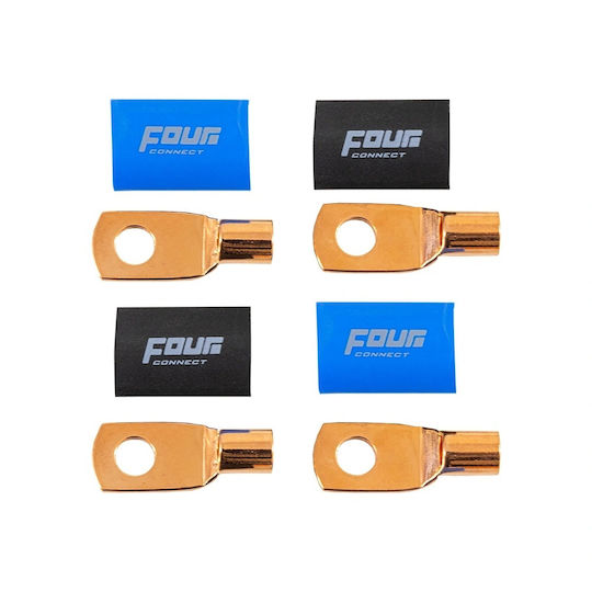 Four Connect Terminalring 4-690382 Stage 3 20mm2 4 AWG Set 4 Stück