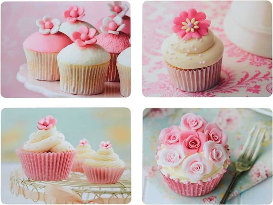 Kitchen Craft Καραμελόχαρτα για Cupcakes Χάρτινα 29x21.5cm 96432 4τμχ