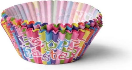 Fissman Καραμελόχαρτα για Cupcakes Χάρτινα 5x5cm 50τμχ