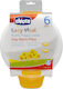 Chicco Baby Food Plate Easy Yellow